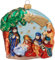 Krebs Glas Lauscha - Weihnachtsdekoration/Christbaumschmuck aus Glas - Weihnachtsgeschichte - Größe: ca. 10 cm