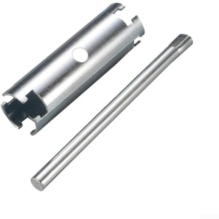 snowchecking Kitchen Sink Basket Strainer Wrench Double Sided Tool with Sliding T Handle Designed for Secure Installation and Easy Removal of Drain Strainers