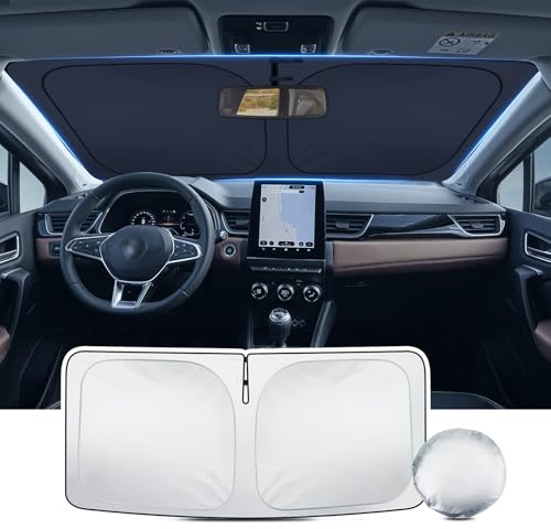 LANGBEAN Parasol Plegable Parabrisas Delantero Renault Captur 2020-2026