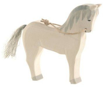 Ostheimer weißes Pferd Tierfigur Miniaturfigur 13,7 cm