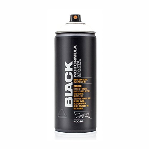 Montana Black Pocket Can Spray Pain, 150 ml, Assorted Colours 150 ml Bianco