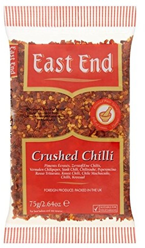 East End Crushed Chilli, 75g