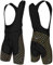 Didoo Uomo Salopette da Ciclismo, Coolmax Imbottita Ciclismo Pantaloni con Sublimazione, Anti-batterico/Antiscivolo, Assorbe Il Sudore Performance - Nero, Medium