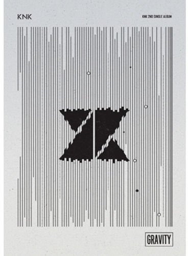 KNK - [GRAVITY] 2nd Single Album CD+Photobook+PhotoCard+Sticker+Standing Paper Kpop Sealed