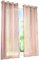1er-Pack Voile Gardinen mit Wellenförmig Druck Design Vorhang Lichtdurchlässig Vorhänge (BxH 140x175cm, Sand mit Ösen)