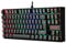 Redragon K552 75% Mechanical Gaming Keyboard RGB Backlit Wired with Red Switches for Windows Gaming PC, UK QWERTY (Black)