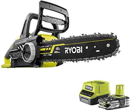 Ryobi OCS1830 - Motosega a batteria con batteria e caricatore ONE+, 18 V