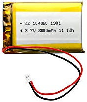 104060-3000mAh Beauty Instrument Hydration Instrument Sprayer 3.7V Polymer Lithium Battery Charging