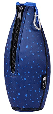 GRÄWE Housse de bouteille en néoprène bleu foncé/bleu clair