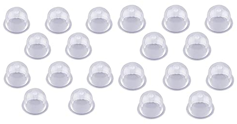 XHBTS 20er Primer Pumpe Bulb Primer Birne Pumpe Zündkapsel Primer Pumpe Kraftstoffpumpe Vergaser Primerkolben Kraftstoffpumpe Pump Bulb für Kettensäge Motorsägen Blowers Trimmer Freischneider (19mm)
