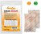 6Packungen x 50Gram Fonday Wiederaufladbare Silikagel-Trockenmittel-Pakete in Lebensmittelqualität, schnell reaktivierbar, Trockenmittelbeutel, Feuchtigkeitsanzeige, Orange bis Grün