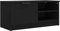 vidaXL Mobile Porta TV Nero 80x35x36,5 cm in Legno Multistrato