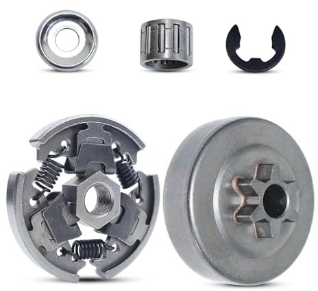 Atunee Kit Cuscinetto Tamburo Frizione pignone per STIHL MS170 MS180 MS181 MS210 MS230 Motosega Sostituire 1123 640 2005, 1123 160 2050