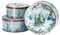 Hutschenreuther Sammelserie 2023 Am Weihnachtsbaum.. Set 3 Plätzchendosen