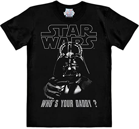Logoshirt® Star Wars Darth Vader Who's Your Daddy T-Shirt Damen & Herren