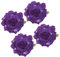 Beatifufu 4 Stück Blumen-simulations-haarnadel Rosen-haarspange für Frauen und Mädchen Bequeme Stoffrose Haardekoration für Party und Urlaub