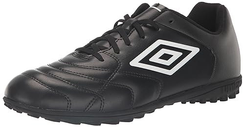 Umbro Men's Classico Xi Tf Soccer Turf Shoe, Black/White, 5.5 UK