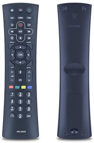 GOUYESHO RM-H04S Ersatz Fernbedienung Passend für Humax HDTV HD Nano Receiver TV Box RM-H04S RMH04S Keine Einrichtung erforderlich
