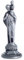 KOMI Statue des Heiligen Christophorus für Auto, Armaturenbrett, Dekoration, Segen, Fahrsicherheit, Geschenk für neue und alte Fahrer, christliche und katholische Figuren, religiöse Geschenke,