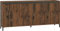 möbelando Sideboard >Genio Industrial< in Eiche, Holzwerkstoff - 184x84x40cm (BxHxT)