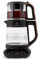 KARACA Caysever 3 in 1 Talking Automatic Tea Maker Kettle and Baby Food Water Preparation, 1700W, Rose Gold
