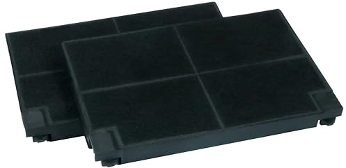 2 Stück Aktivkohlefilter Dunstabzugshaube EFF 55 EFF55 225x155x20 mm mit dem Originalcode 902980062/1 9029800621 für AEG für Electrolux für Zanussi 112.0157.241 für Franke 902280 für Smeg - ONIX TECH