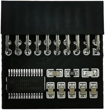 LARUISEE Ersatz-TPM1.2-Verschlüsselungs-Sicherheits-Modul, 20-polige TPM-Fernbedienungskarte für Gigabyt-Plattform für Schutzmodul-Fernbedienung