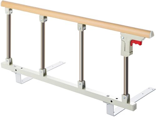 AUORUSI Barandillas para Camas de Adultos,Plegable protección contra caídas asidero Cama,Baranda Cama niños,Protección Lateral