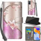 PHINIENLAND Coque pour Xiaomi Redmi Note 11 Pro 5G / Note 12 Pro 4G Cover [Housse en Cuir PU Premium] [Etui à Rabat] [Pochette de Portefeuille], Étui de Protection pour Redmi Note 11 Pro,Rose
