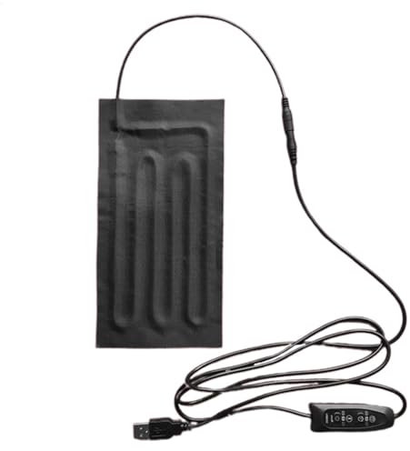 Tapis chauffant USB 5 V 2 A - Tapis chauffant électrique, chauffage en tissu pour vie et abdomen | coussin chauffant portable, réchauffeur d'animaux domestiques, anti-douleur, confort