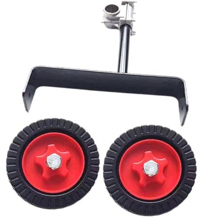 NULYLU Rueda De Soporte Para Rueda De Recambio Para Soporte Multifuncional Para Jardín Resistente y Flexible Para Trabajos Al Aire