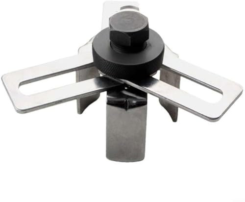 URPIZY Kraftstofftank-Senderspanner Mit 3 Klauen 75-160mm Verstellbar Metall Tankgeber-Schlüssel Für Autowartung Robust Effizient Kraftstoffbehälter Werkzeug