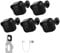 ZiStarlilife For Blink Outdoor Camera, 360° Adjustable Wall Mount Bracket Protective Case, With Outlet Mount USB Cable, Weather-Resistant, Housing Full Rotation Tilt, For Indoor Outdoor Use(5pcs)