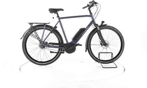 BATAVUS E Bike Senero E-go® City E-Bike Herren 28 Zoll Elektrofahrrad, Bosch 50 Nm 500 Wh, 8 Gänge, Hydraulische Scheibenbremse 185-200 cm blau (Generalüberholt)