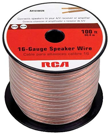 RCA AH16100SR 100 Ft. 16-Gauge Speaker Wire