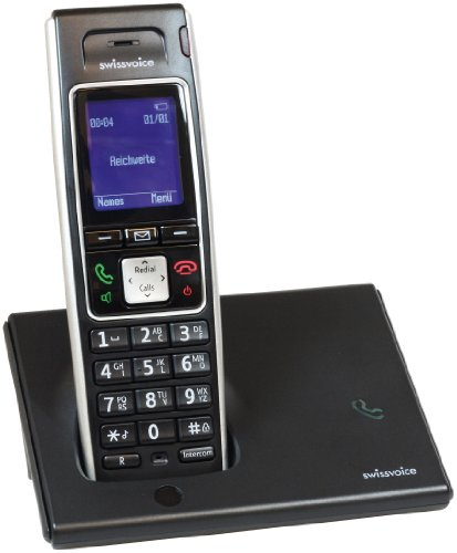 Swissvoice Avena 248 Schnurloses Analog-Telefon (DECT) mit optischer Anrufsignalisierung und FullEco-Mode