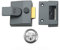 YALE YAL85DMGSC B-85-DMG-SC-40 Nightlatch Dark Metallic Finish, High Security with Automatic Deadlock, Gray, 40