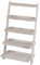 Regal Standregal Pflanzregal Blumenständer, 119x64x38cm, Shabby-Look, Vintage - weiß
