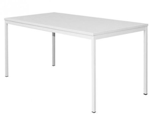 Lüllmann Schreibtisch Besprechungstisch 180x80cm 331120 lichtgrau | Büromöbel, Verkaufstisch, Computertisch, Gestell lichtgrau