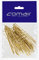 Comair 3150077 Haarnadeln dick, 50er Beutel, 75 x 1.10 mm, gold