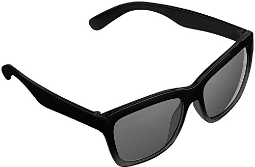 PEARL Nerd Sonnenbrille: Sonnenbrille im Retro-Look, UV-Schutz 400 (Nerd Herren, Herren Retro, Vintage)