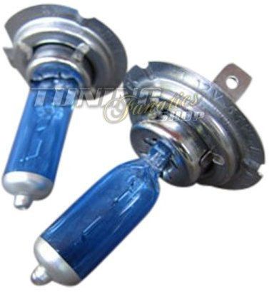 Tuning Fanatics 2x Stück Xenon Look Vision cobalt Birnen Blue Lampe H7 55 Watt 6000K Weiss 12V