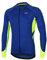 ARSUXEO Radtrikot für Herren, Fahrradtrikot Langarm, Radfahren Shirt, Radsport Trikot MTB Fahrrad-Bekleidung 6030 Blau XL