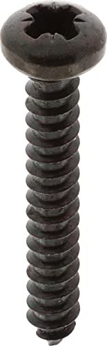 Vis à Tôle Tête Cylindrique Bombée Pozidrive, 3.5mm x 25mm, DIN 7981, Zinc Noir, Lot de 50