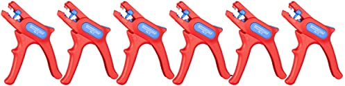 WEICON TOOLS Automatische Abisolierzange No.6 für 0,2-6mm² Kabel bis 1000 Volt 6er Set