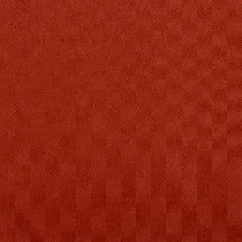Baby Needle Cord 21 Wale Cotton Velvet Fabric Material Terracotta, 1Mtr 140cmx100cm