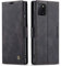 Ququcheng123 Lederhülle kompatibel mit Samsung Galaxy A81/M60S/Note 10 Lite Hülle,Flip Case Schutzhülle Klapphülle Handyhülle mit Standfunktion-Schwarz