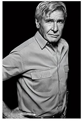 Schauspieler Harrison Ford 8 Leinwand-Poster, Schlafzimmer, Dekoration, Sport, Landschaft, Büro, Raumdekoration, Geschenkrahmen: 30 x 45 cm