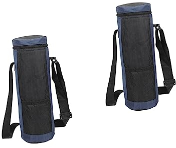 CLISPEED 2Pcs Copertura Della Bottiglia Di Acqua Birra Manica Bollitore Viaggio Tazza Coperture Per Bevande Bevande Idroflask Manica Portabottiglie Con Cinturino Oxford Panno Bambino