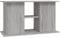 vidaXL Aquariumständer, Aquarium Unterschrank mit viel Stauraum, Aquarium Tisch mit Stabiler Oberplatte, Aquariumschrank Aquarium Halter, Grau Sonoma Holzwerkstoff